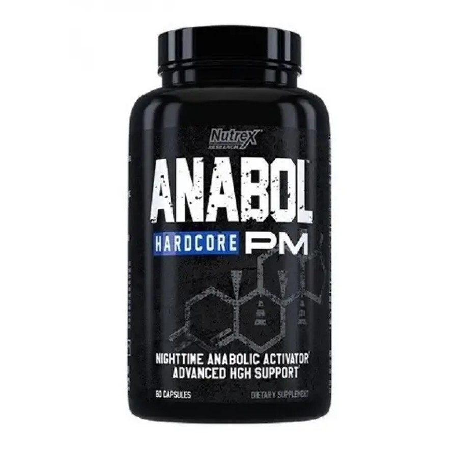 Комплекс для наращивания мышечной массы Anabol Hardcore PM - 60 liquid caps: цены и характеристики