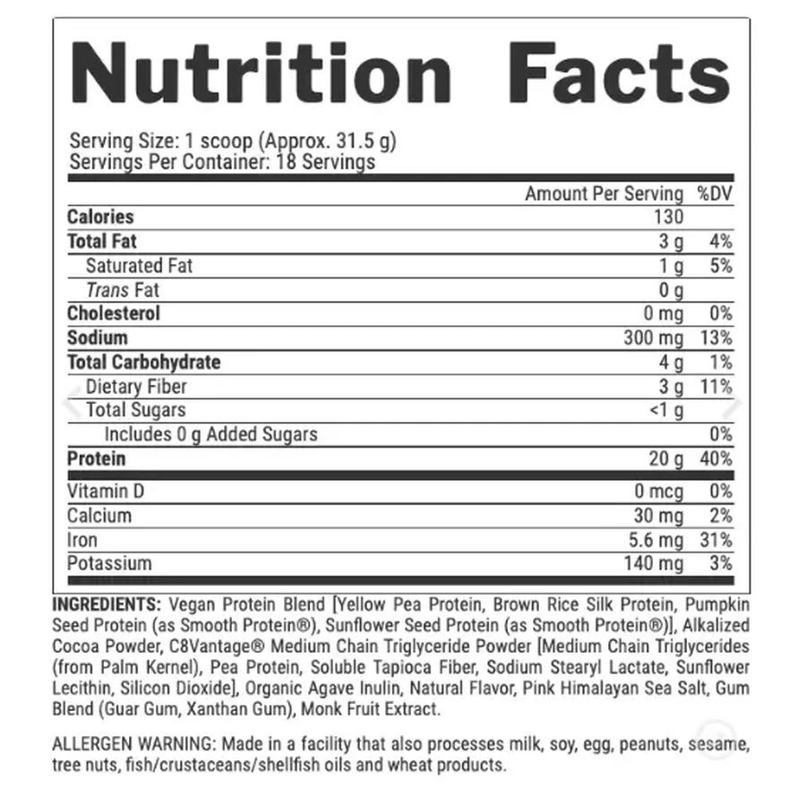 Ростительный протеин Plant Protein Strawberry Cream - 536г: цены и характеристики
