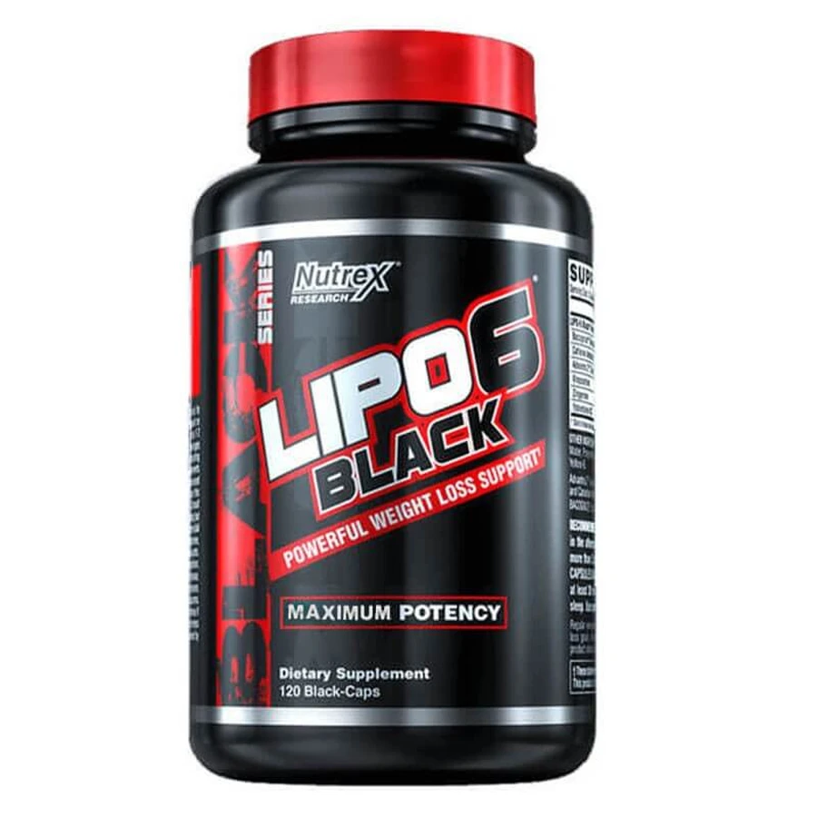 Жиросжигатель Nutrex Research Lipo-6 Black Maximum Potency, 120 капсул: цены и характеристики