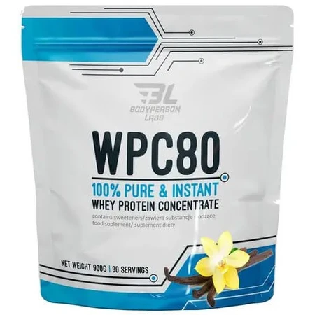 Протеїн WPC80, Vanilla, 900 гр: ціни та характеристики