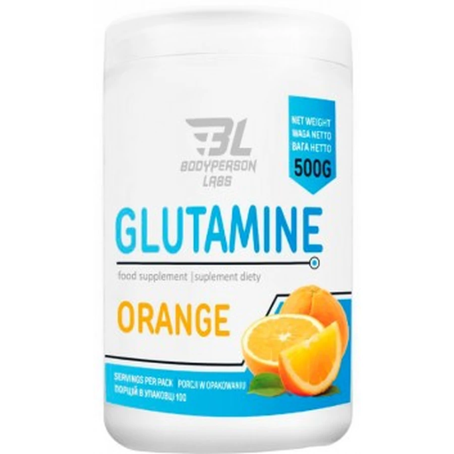 L-глютамин Bodyperson Labs Glutamine, Orange, 500 г: цены и характеристики