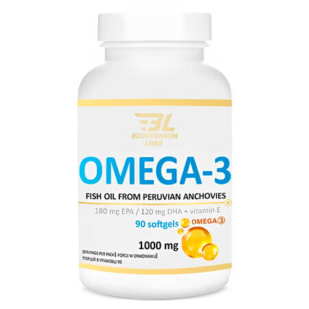 Omega 3, 1000 mg, 90 капс