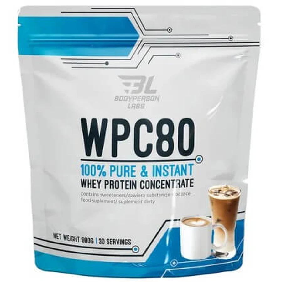 Протеин WPC80, Ice Coffe, 900 г: цены и характеристики