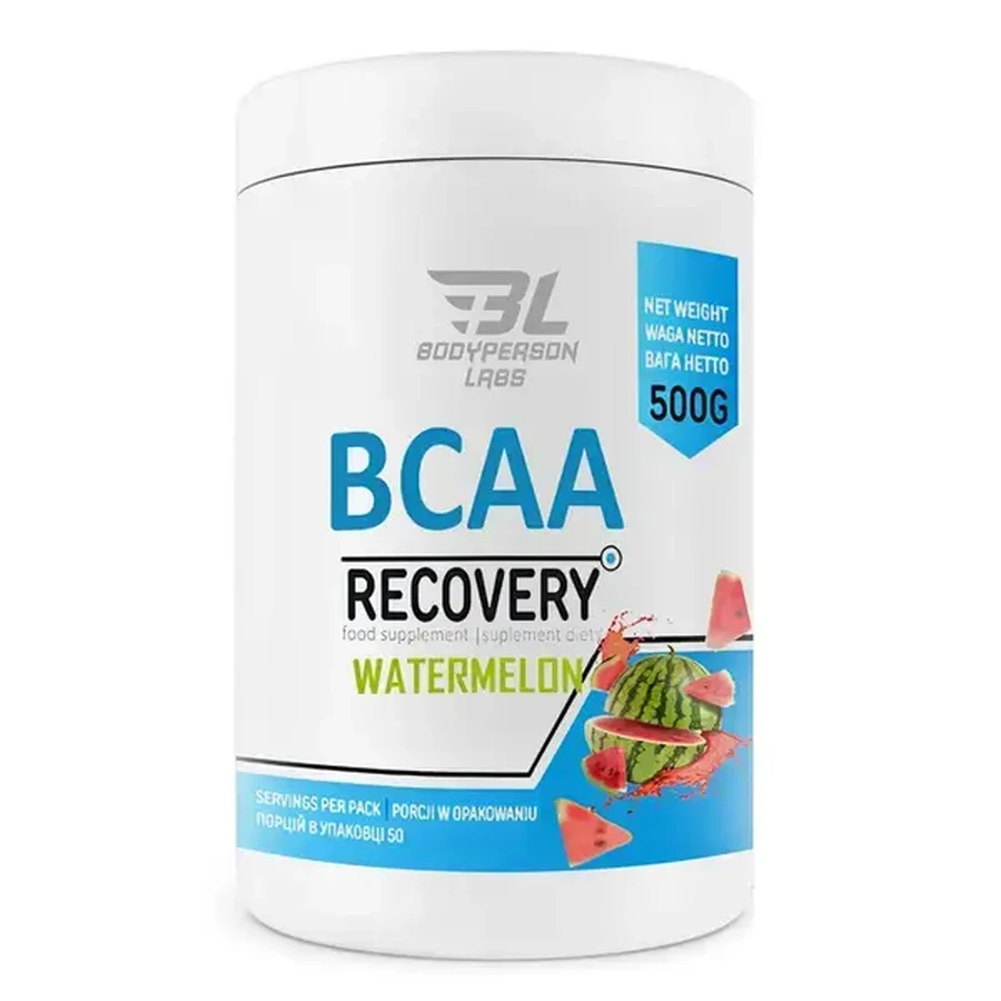 Аминокислоты Bodyperson Labs BCAA Recovery, Watermelon, 500 г: цены и характеристики