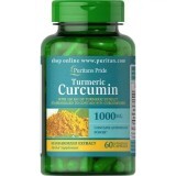 Куркума Turmeric Curcumin 1000 mg with Bioperine 5 mg, 60 капс