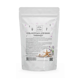 Соль морская DR.NICE (Доктор Найс) для ванн с эфирным маслом лаванды, 500 г
