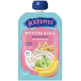 Каша мультизлакова фруктова КАРАПУЗ Яблуко з бананом для дітей з 6-ти місяців 110 г 