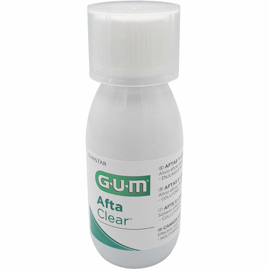 Ополаскиватель для полости рта GUM AftaClear 120 мл: цены и характеристики