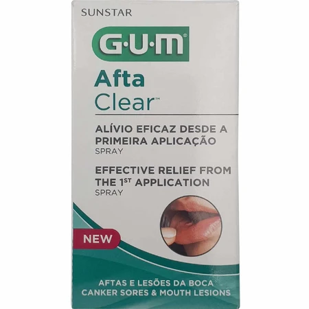 Ополіскувач для порожнини рота GUM AftaClear 120 мл: ціни та характеристики
