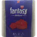 Туалетная бумага FANTASY Deluxe 3 слоя белая с ароматом цветов 4 рулона: цены и характеристики