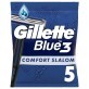 Бритва для бритья GILLETTE Blue 3 Comfort Slalom одноразовая 5 шт