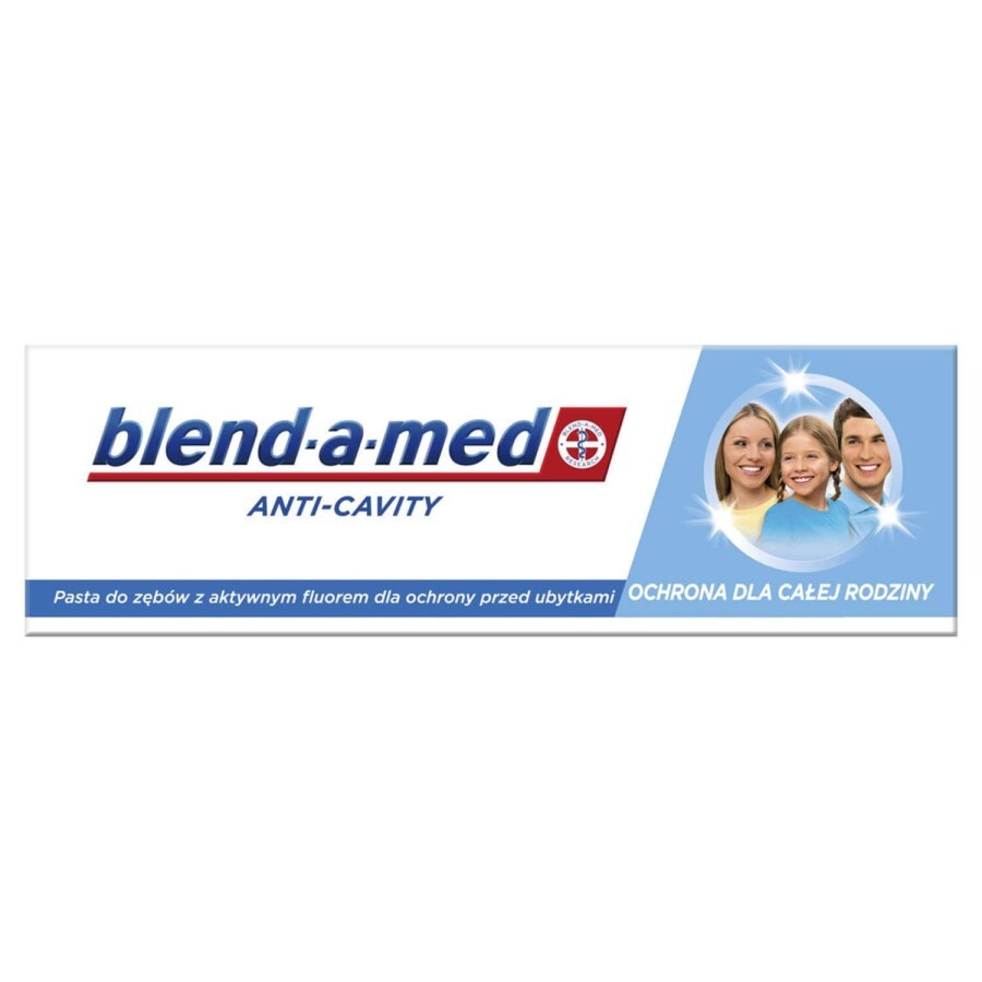 Зубная паста Blend-a-med Anti-Karies Семейная защита 75 мл: цены и характеристики