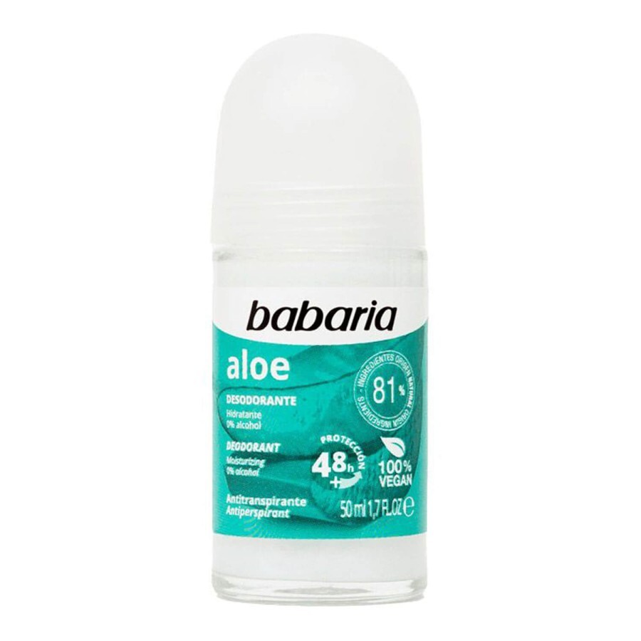 Дезодорант роликовий BABARIA (Бабарія) з екстрактом алое оригінальний, 50 мл: ціни та характеристики