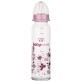 Пляшечка для годування BABY-NOVA Декор скляна для дівчинки колір в асортименті 240 мл