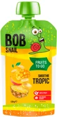 Пюре фруктовое Bob Snail Улитка Боб Смузи Банан-ананас-манго для детей от 5 месяцев, 120 г