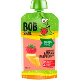 Пюре фруктовое Bob Snail Улитка Боб Смузи Банан-малина для детей от 5 месяцев, 120 г