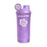 Шейкер Allnutrition Shaker 2 in 1 Purple Rose, 600 мл + 350 мл