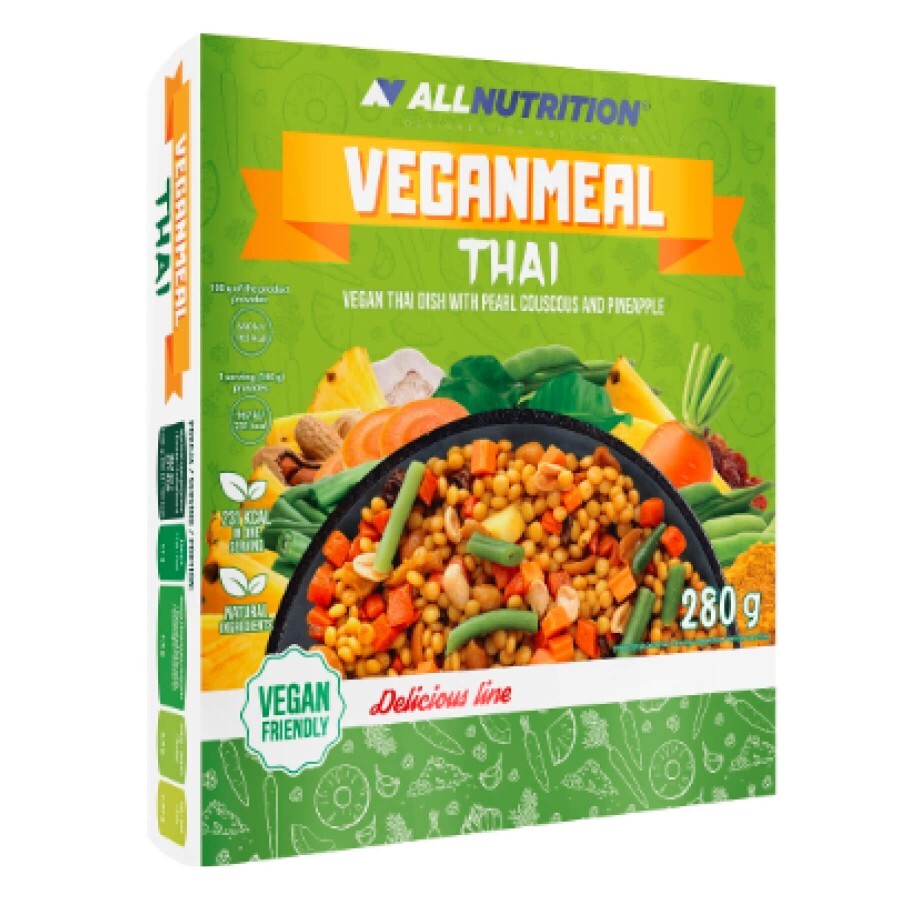 Диетический продукт Булгур с овощами Allnutrition VeganMeal Thai, 280 г: цены и характеристики