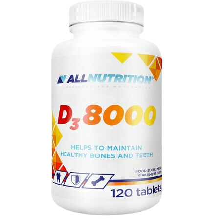 Витамин Allnutrition D3 8000, 120 таб.