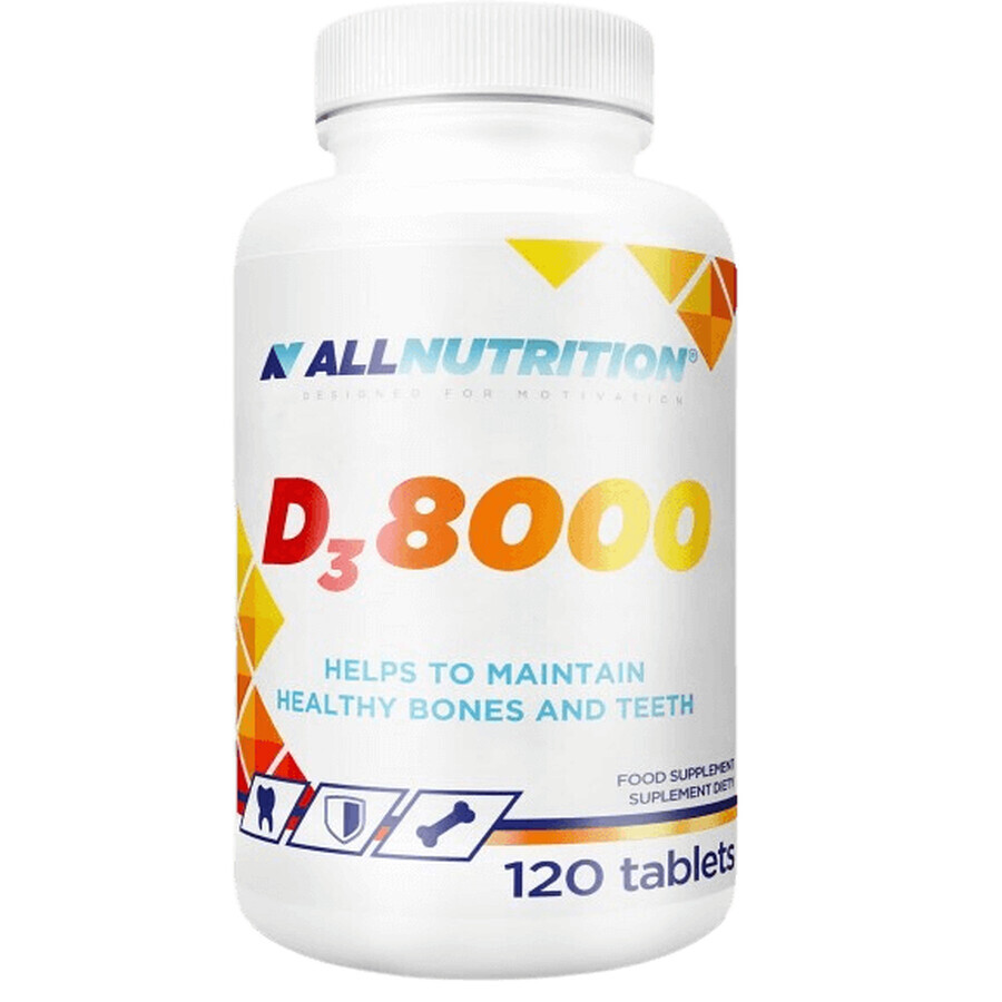 Витамин Allnutrition D3 8000, 120 таб.: цены и характеристики
