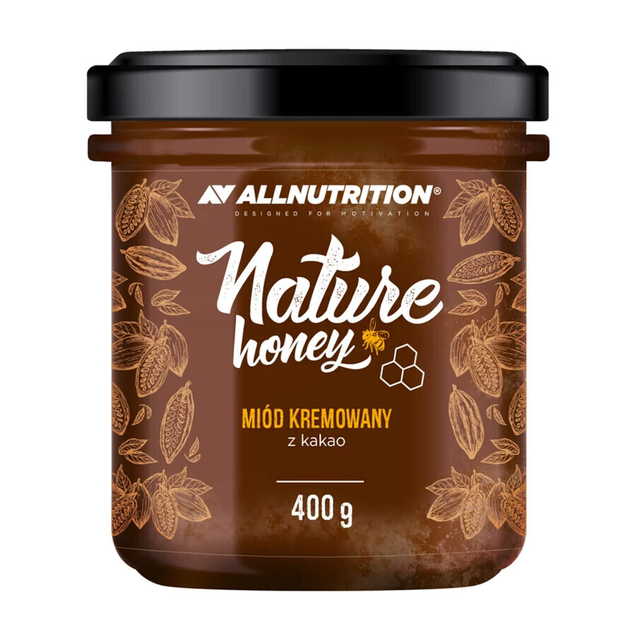 Крем-мед Allnutrition Nature Honey Cocoa, 400 г: ціни та характеристики