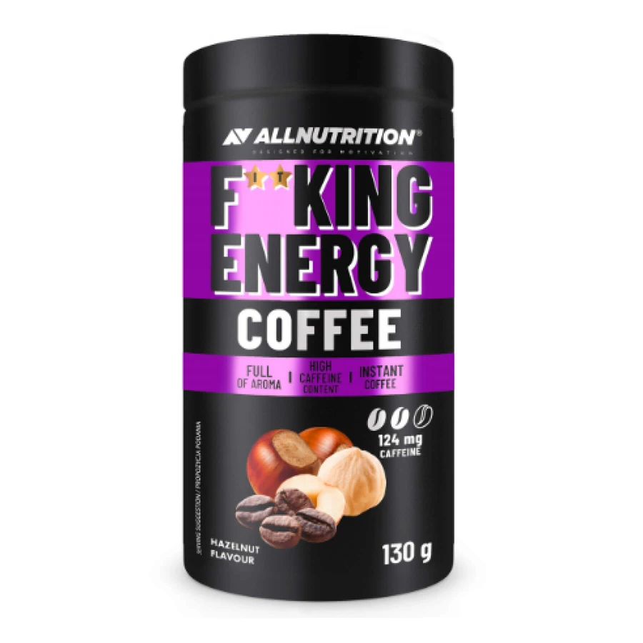 Кофе Allnutrition Fitking Delicious Energy Coffee Hazelnut, 130 г: цены и характеристики