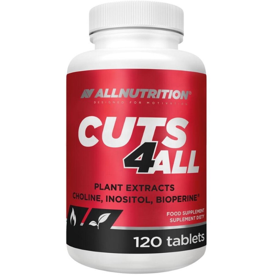 Жироспалювач Allnutrition CUTS 4ALL, 120 таб.: ціни та характеристики