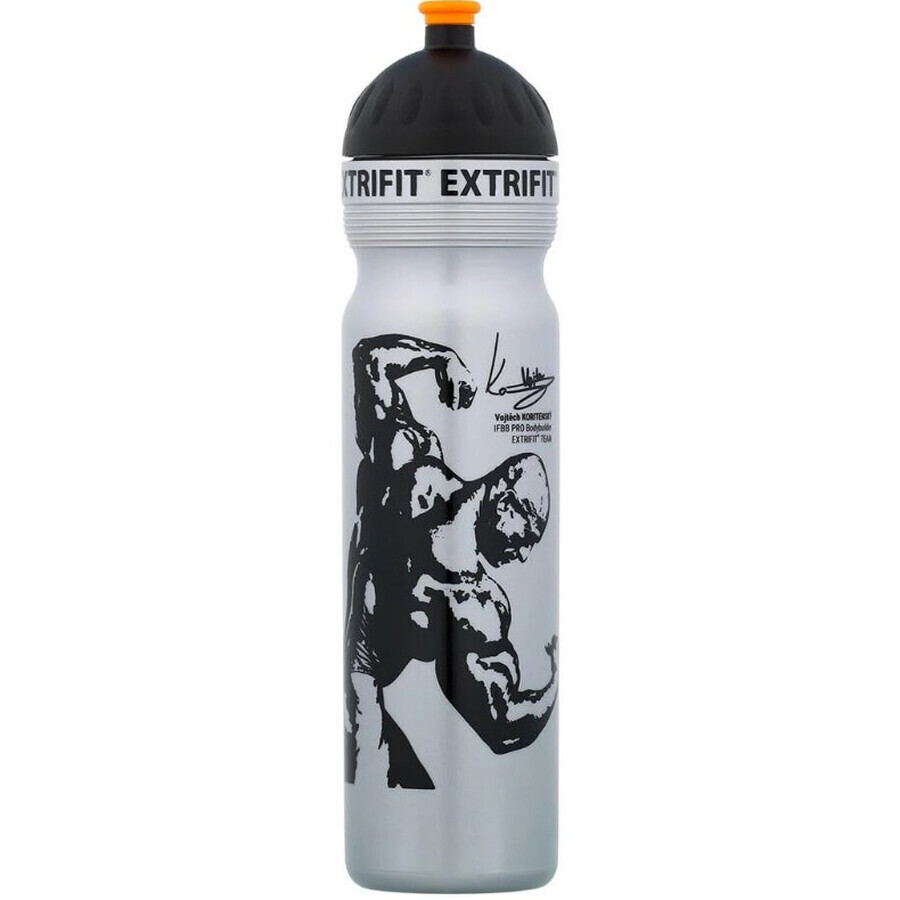 Бутылка для воды Extrifit Bottle Short Nozzle Gray, 1 л: цены и характеристики