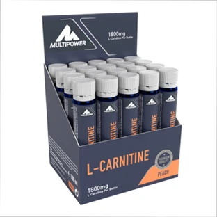 Аминокислота Multipower L-Carnitine 1800 мг Peach 20 шт. х 25 мл