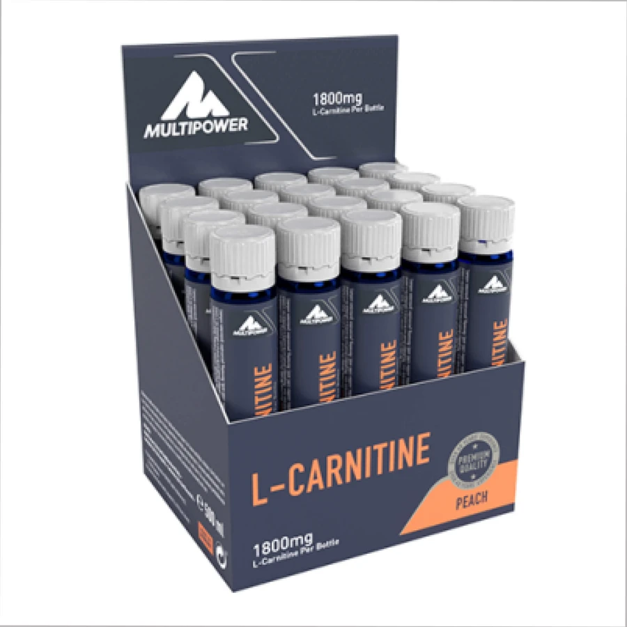 Аминокислота Multipower L-Carnitine 1800 мг Peach 20 шт. х 25 мл: цены и характеристики