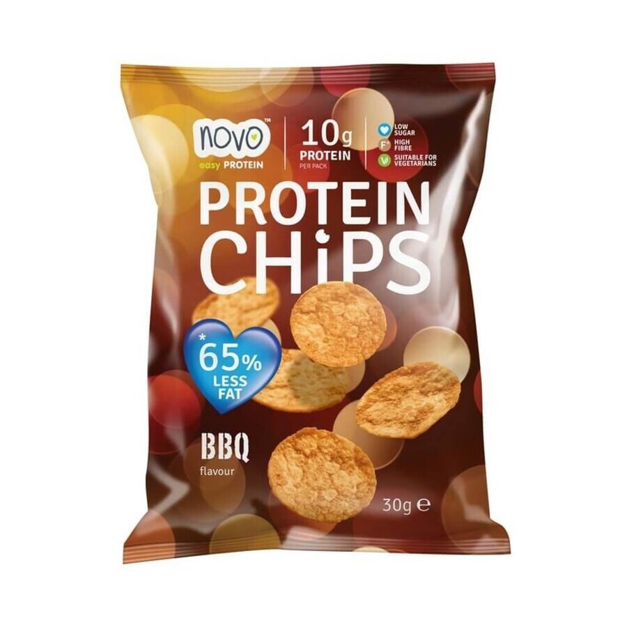 Диетический продукт Novo Nutrition Protein Chips BBQ, 30 г: цены и характеристики