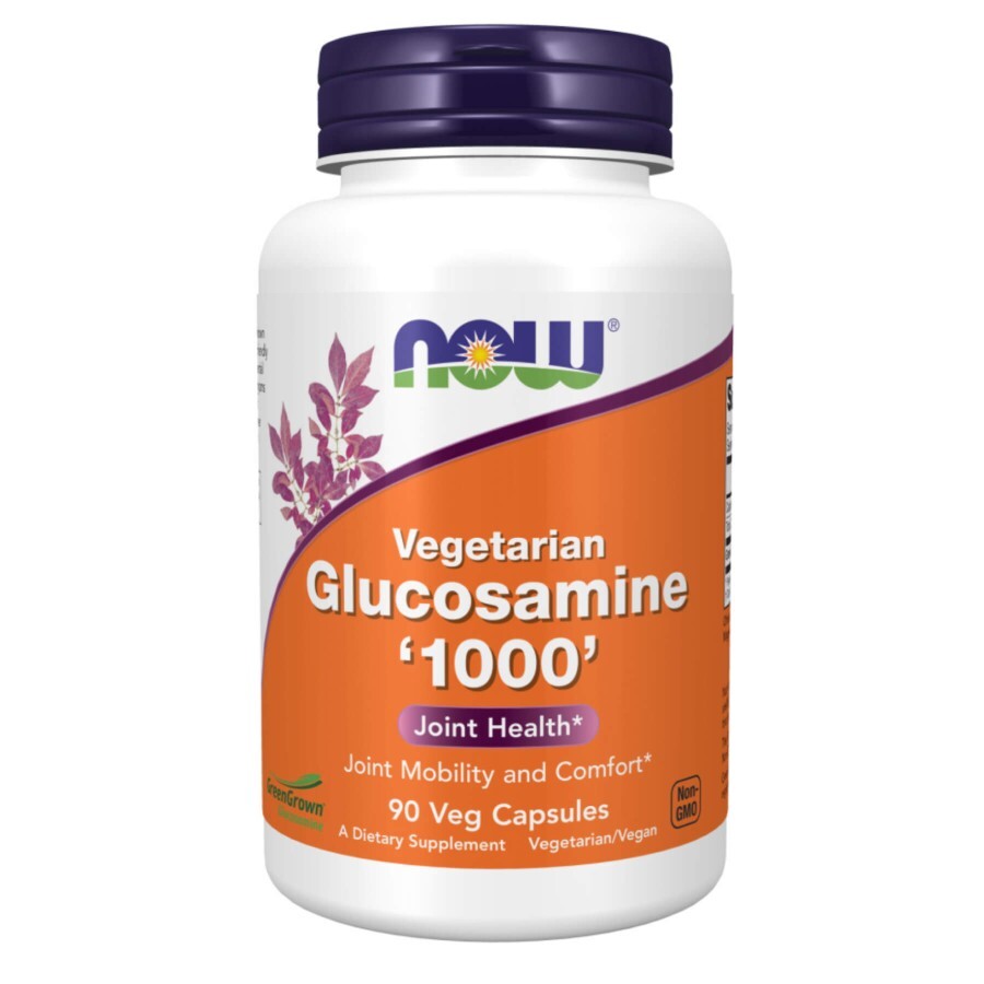Глюкозамін Now Foods Veg Glucosamine 1000 мг, 90 капс.: ціни та характеристики