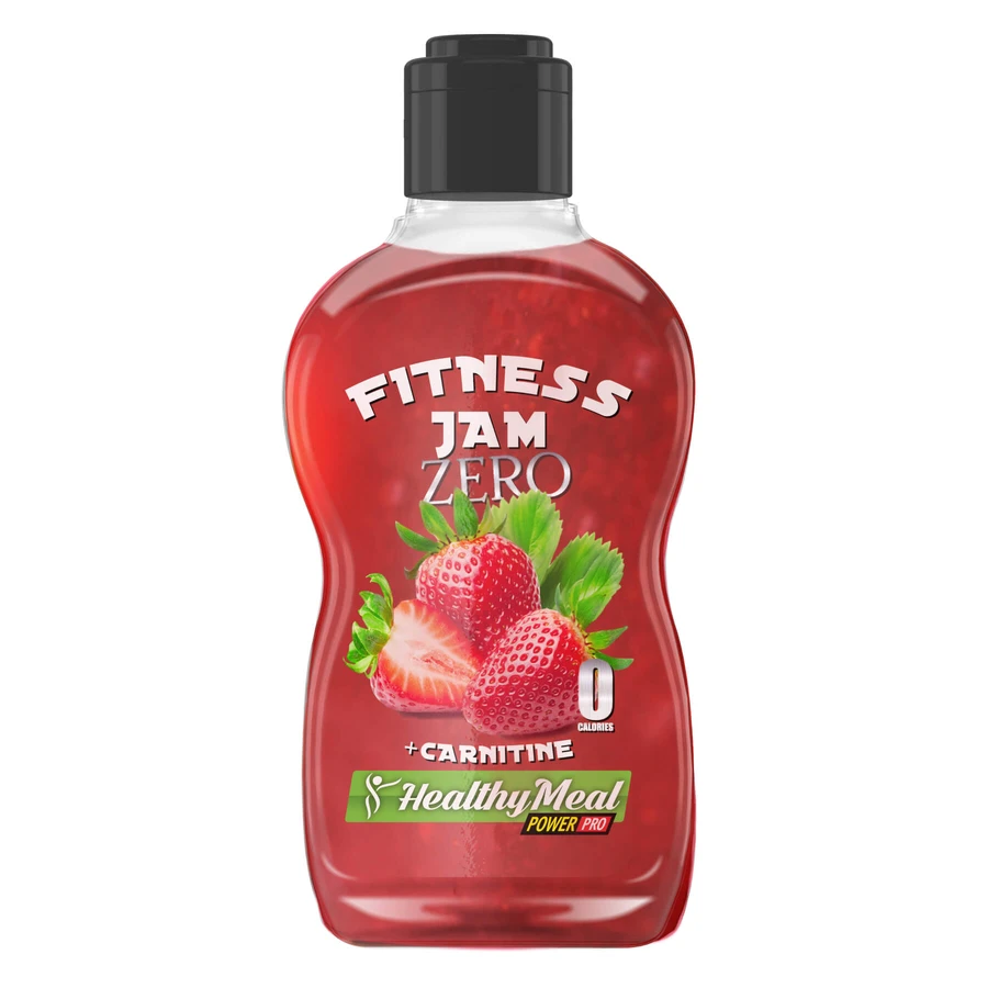 Дієтичний продукт Power Pro Fitnes Jam Sugar Free + L Carnitine Strawberry, 200 г: ціни та характеристики