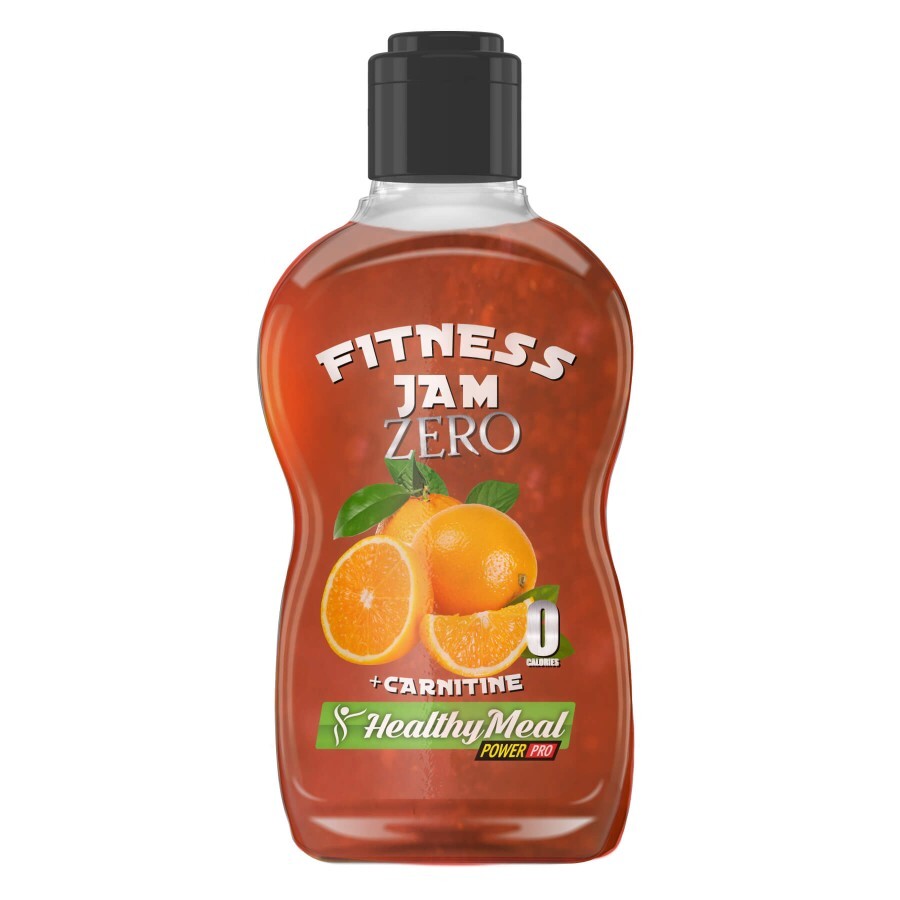 Дієтичний продукт Power Pro Fitnes Jam Sugar Free + L Carnitine Orange, 200 г: ціни та характеристики