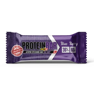 Батончик Power Pro 36% Sugar Free Blue berry, 20 шт. х 60 г