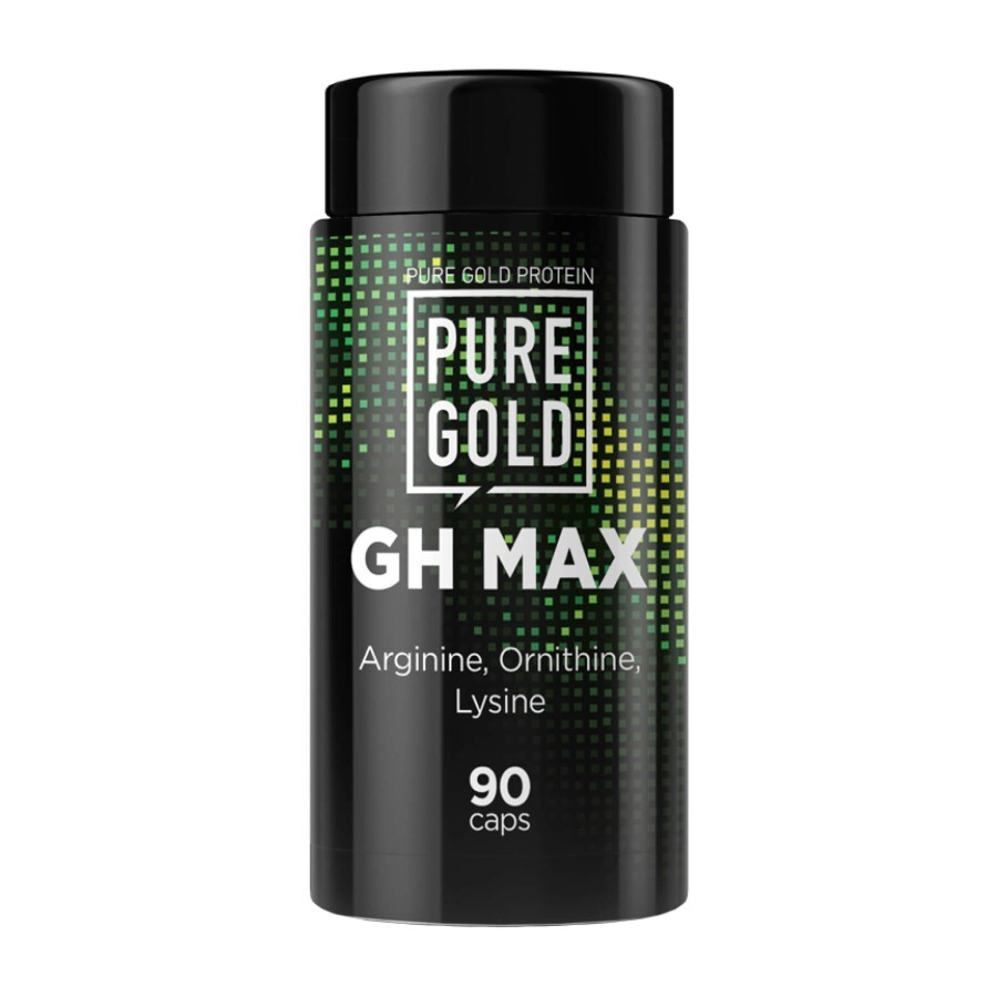 Амінокислоти Pure Gold GH Max, 90 капс.: ціни та характеристики