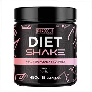 Протеїн Pure Gold Diet Shake Peach Yogurt, 450 г