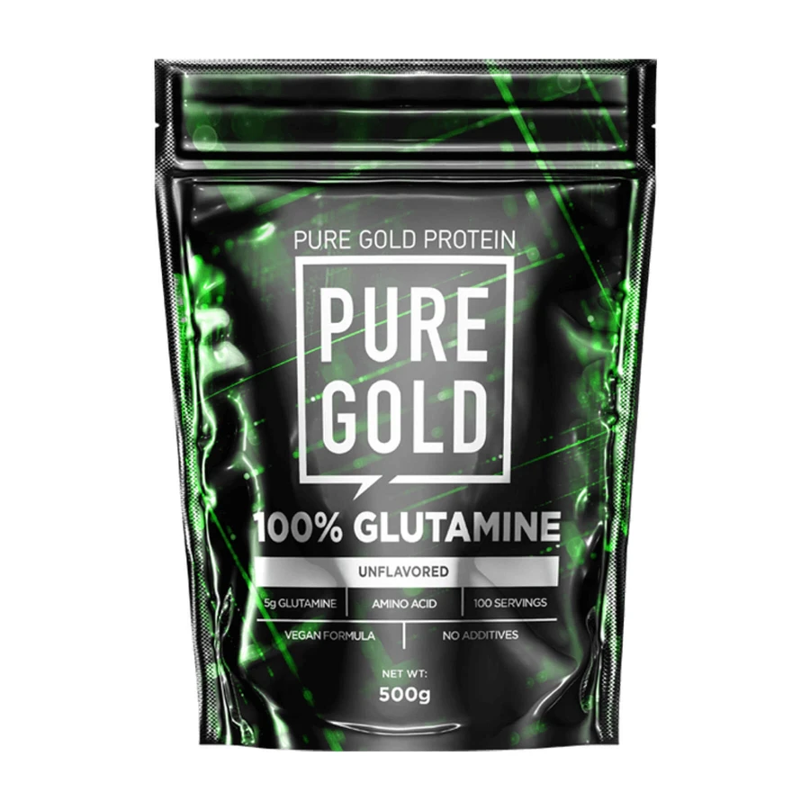 Аминокислота Pure Gold 100% Glutamine, 500 г: цены и характеристики