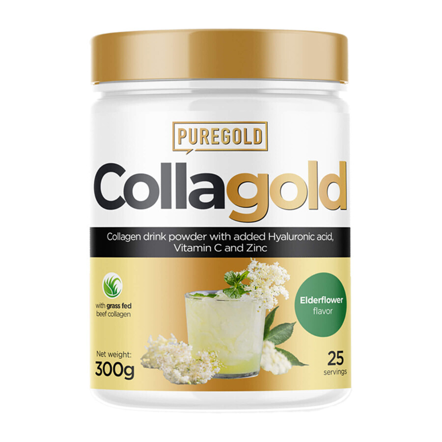 Коллаген Pure Gold Collagold Eldelflower, 300 г: цены и характеристики