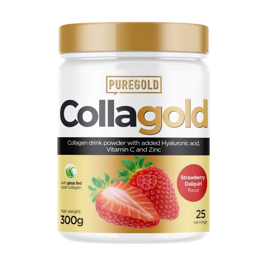 Коллаген Pure Gold Collagold Strawberry Daiquiri, 300 г: цены и характеристики