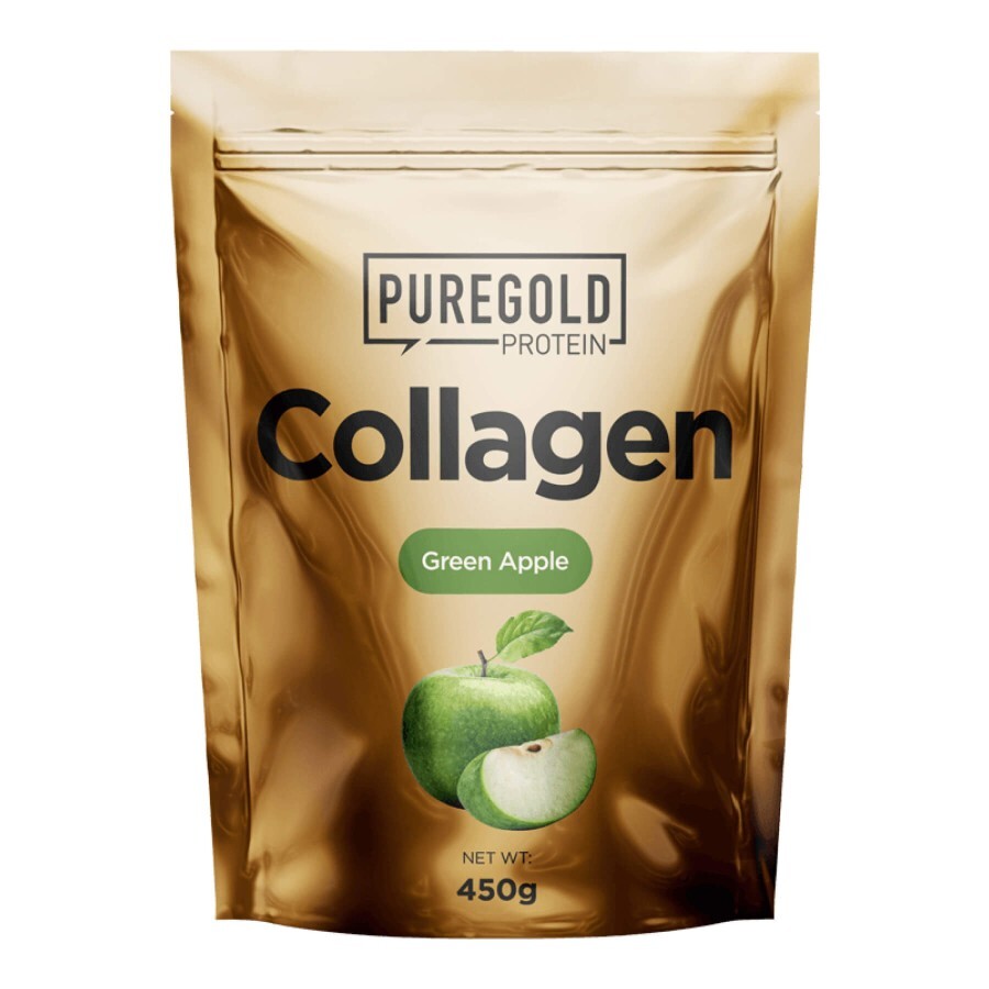 Коллаген Pure Gold Collagen Green Apple, 450 г: цены и характеристики