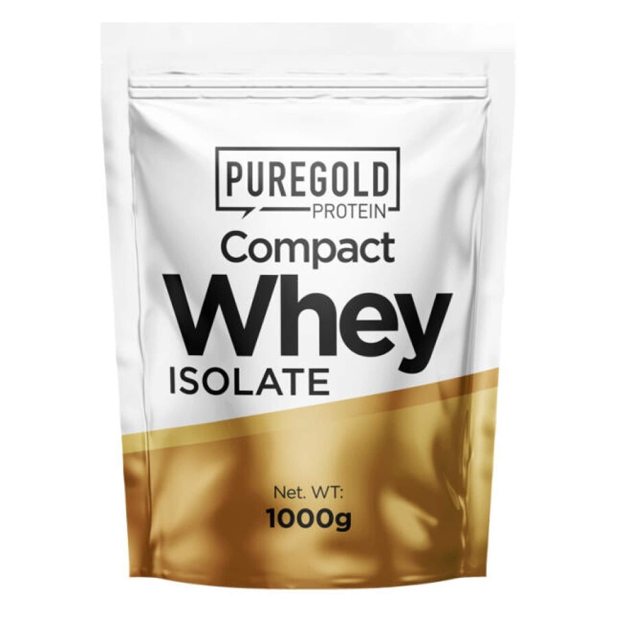 Протеин Pure Gold Compact Whey Isolate Vanilla, 1 кг: цены и характеристики