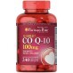 Коэнзим Puritan&#39;s Pride Q-SORB Co Q-10 100 мг Rapid Release Softgels, 120 капс.