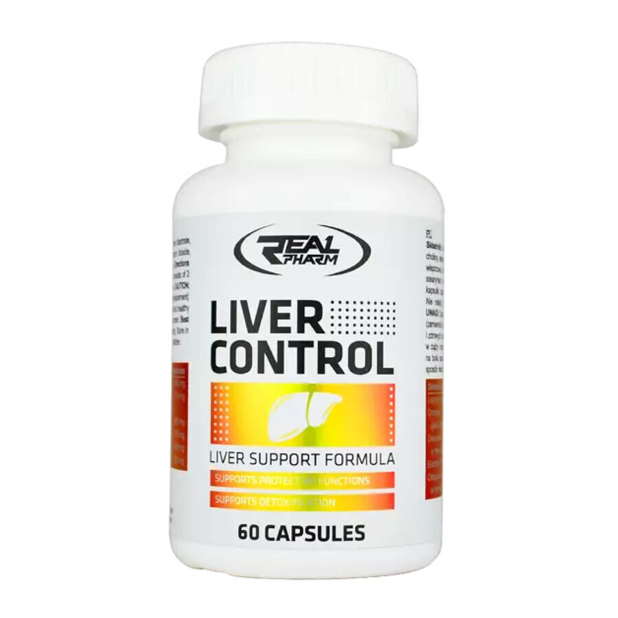 Комплекс Real Pharm Liver Control, 60 капс.: цены и характеристики