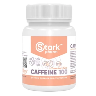 Кофеин Stark Pharm Caffeine 100 мг, 100 таб.