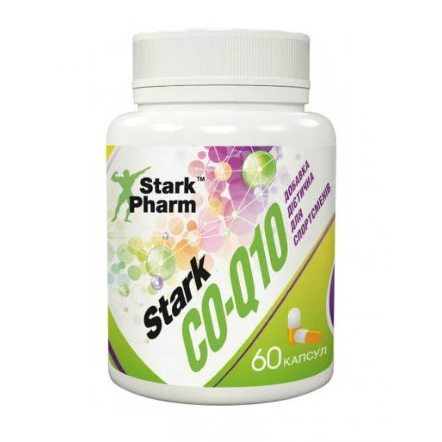 Коэнзим Q10 Stark Pharm CO-Q10 Coenzyme 50 мг, 60 капс.: цены и характеристики
