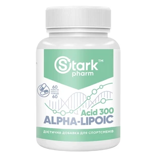 Антиоксидант Stark Pharm Alpha Lipoid Acid (ALA) 300 мг, 60 таб.