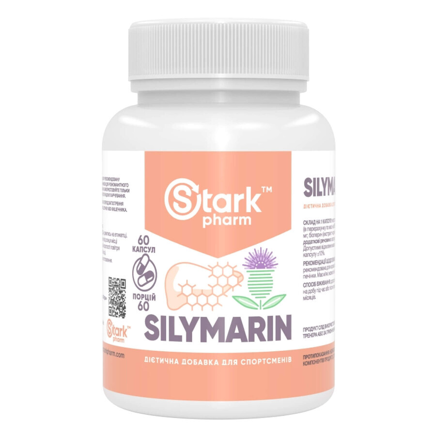 Силимарин Stark Pharm Silymarin 500 мг, 60 таб.: цены и характеристики