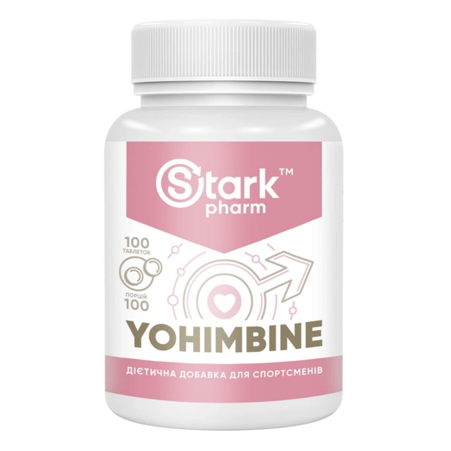 Йохимбе Stark Pharm Yohimbine 10 мг, 100 таб.: цены и характеристики