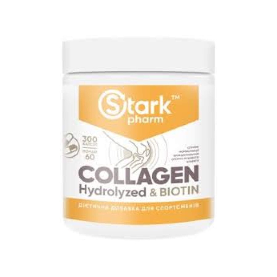 Коллаген Stark Pharm Collagen Peptides Biotin, 300 капс.: цены и характеристики